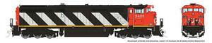 Rapido Trains - HO Dash 8-40CM CN #2423 - 24005