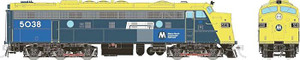 Rapido Trains - Ho EMD FL9 Diesel Metro No 5038 W/dc - 14070
