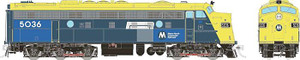Rapido Trains - Ho EMD FL9 Diesel Metro No 5036 W/dc - 14069