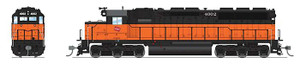 Broadway Limited - HO EMD SD45 no sound MILW #4002 - 9004