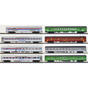 Kato - N Amtrak Rainbow Era 8 Car Set - 1061971