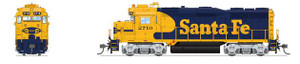 Broadway Limited - HO EMD GP30 no sound ATSF #2710 blue bon - 9560