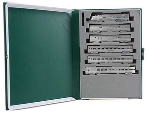 Kato - N Silver Streak Zepher Set Cbq w/lights - 1060901