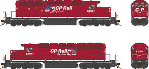 Bowser - Ho GMD SD40-2 CP R 6001 W/sd - 25330