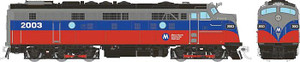 Rapido Trains - Ho Rebilt FL9 Metro No 2003 W/sd - 14622