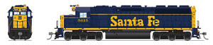 Broadway Limited - HO EMD SD45 P4 ATSF #5621 Bookend - 7931
