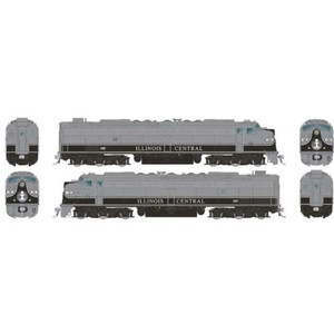 Rapido Trains - HO E8A + E8A w/HEP IC 100 + 101 w/snd - 28817