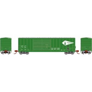 Athearn - N ATH 50' FMC DD Offset Box Car, CPLT #7706 - -1756 Athearn - N ATH 50' FMC DD Offset Box Car, CPLT #7706 - -1756