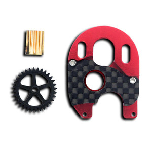 FuriTek - FURITEK BRUSHLESS CONVERSION PRO FOR SCX24 - 0.5M SPUR GEAR, 12T PINION GEAR AND CNC MOTOR MOUNT - 2078 FuriTek - FURITEK BRUSHLESS CONVERSION PRO FOR SCX24 - 0.5M SPUR GEAR, 12T PINION GEAR AND CNC MOTOR MOUNT - 2078