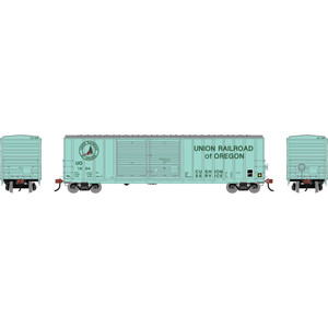 Athearn - HO ATH 50' FMC 5077 DD Offset Box Car, UO #1504 - -1745 Athearn - HO ATH 50' FMC 5077 DD Offset Box Car, UO #1504 - -1745