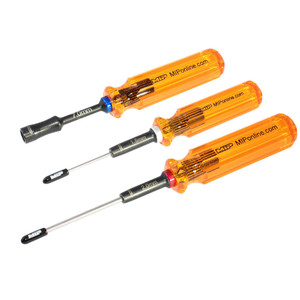 MIP-Moores Ideal Products - Wrench Set Gen 2, 1.5mm, 2.0mm Hex Wrench & 7.0mm Nut Driver - 9620 MIP-Moores Ideal Products - Wrench Set Gen 2, 1.5mm, 2.0mm Hex Wrench & 7.0mm Nut Driver - 9620