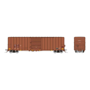 Rapido Trains - HO PC&F 5241cuft boxcar: BKTY - Brown: Single Car #1 - 198008A Rapido Trains - HO PC&F 5241cuft boxcar: BKTY - Brown: Single Car #1 - 198008A
