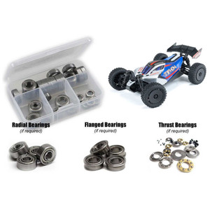 RC Screwz - Arrma Typhoon Grom Mega 4x4(#ARA2106) Metal Shielded Bearing Kit - ARA056B RC Screwz - Arrma Typhoon Grom Mega 4x4(#ARA2106) Metal Shielded Bearing Kit - ARA056B