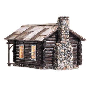 Woodland Scenics - O-Scale Cozy Cabin - BR5875