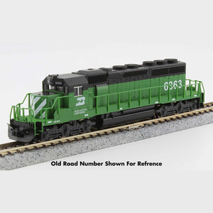Kato USA - (N)EMD SD40-2 BurlingtonNorthern #6361 - 1764823 Kato USA - (N)EMD SD40-2 BurlingtonNorthern #6361 - 1764823