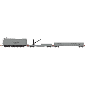 Athearn - HO ATH MOW Set, DRGW Fuel Oil Tank Car #AX-2958/Derrick Car #AX-21677/52' Mill Gondola  #X3972 (3) - -1820