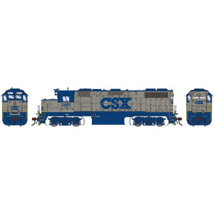 Athearn - HO GEN GP38-2 Locomotive, CSX 'Blue Down' #2611 - G-1389