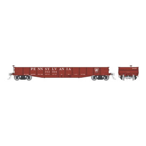 Rapido Trains - HO G22 Gondola: PRR - Shadow Keystone (AB brakes): 6-Pack - 194004 Rapido Trains - HO G22 Gondola: PRR - Shadow Keystone (AB brakes): 6-Pack - 194004