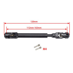 Power Hobby - Universal Spline Drive Shaft CVD 112-163mm, for TRX-4 - 5215