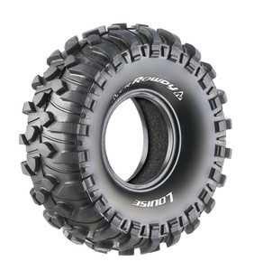 Louise RC - CR-Rowdy 1/10 1.9" Crawler Tires, Super Soft, Front/Rear - LT3233VI
