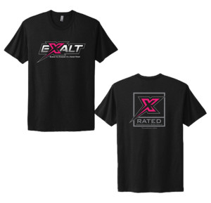 Exalt - Team Exalt "X-Rated" Graffix T-Shirt, Large - 5182 Exalt - Team Exalt "X-Rated" Graffix T-Shirt, Large - 5182
