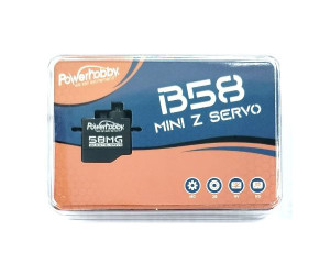 Power Hobby - 58MG Programmable High Speed / Torque Digital Servo Mini-Z - 58MG Power Hobby - 58MG Programmable High Speed / Torque Digital Servo Mini-Z - 58MG