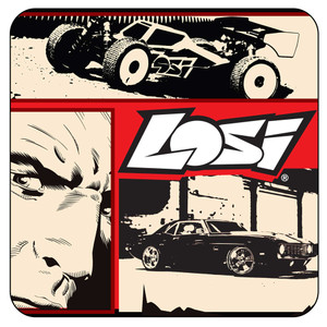 Losi - Race Comic Sticker - STK5