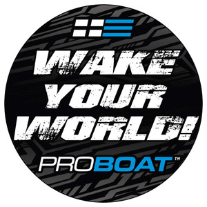 Pro Boat - Wake Your World Sticker - STK3 Pro Boat - Wake Your World Sticker - STK3