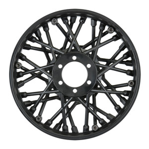 Pro-line Racing - Supermoto Front Wheel, Black: Promoto-MX - 282003