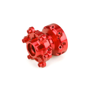 Pro-line Racing - Pro-Spec Aluminum Front Hub, Red: Promoto-MX - 283603