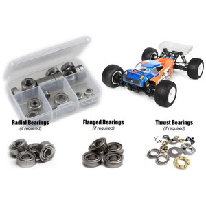 RC Screwz - Tekno RC ET410.2 4wd 1/10th (TKR7207) Metal Shielded Bearing Kit - TEK029B RC Screwz - Tekno RC ET410.2 4wd 1/10th (TKR7207) Metal Shielded Bearing Kit - TEK029B