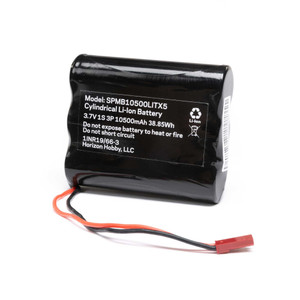 Spektrum - 3.7V 1S 10,500 mAh TX Batt: iXSR - B10500LITX5 Spektrum - 3.7V 1S 10,500 mAh TX Batt: iXSR - B10500LITX5