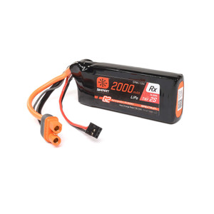 Spektrum - Smart G2 Receiver LiPo 2000mAh 2S 15C IC3 - X-1054 Spektrum - Smart G2 Receiver LiPo 2000mAh 2S 15C IC3 - X-1054