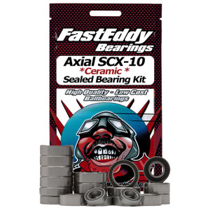 Team Fast Eddy - Axial SCX-10 Ceramic Sealed Bearing Kit - 444 Team Fast Eddy - Axial SCX-10 Ceramic Sealed Bearing Kit - 444