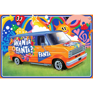 Round 2 - 1977 Ford Custom Van Fanta - 1471