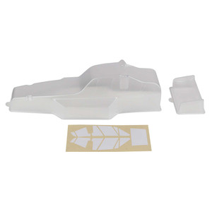 Team Associated - RC10 Protech Body and Wing, clear - 6159 Team Associated - RC10 Protech Body and Wing, clear - 6159