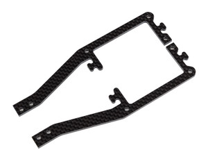 Team Associated - SR10M Side Braces, Carbon Fiber - 71039 Team Associated - SR10M Side Braces, Carbon Fiber - 71039