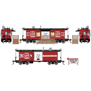 Athearn - HO ATH Bay Window Concession Caboose, End of the Line BBQ - -2264