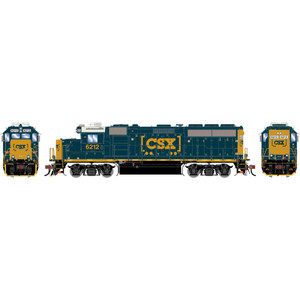 Athearn - HO GEN GP40-2 Locomotive, CSXT 'Boxcar Logo' #6212 - G-1740