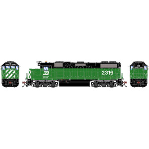 Athearn - HO GEN GP38-2 Locomotive w/DCC & Sound, BN #2316 - G-1819