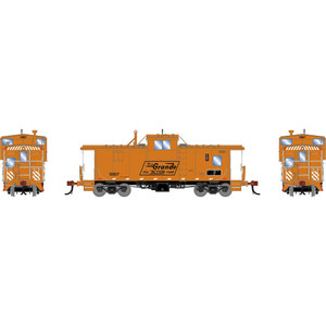 Athearn - HO GEN ICC Wide-Vision Caboose w/Lights & Sound, DRGW #01517 - G-1877