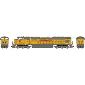 Athearn - HO GEN SD90MAC Locomotive, UP #3678 - G-1914
