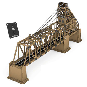 Bachmann Industries - MOTORIZED DRAWBRIDGE KIT - 39126 Bachmann Industries - MOTORIZED DRAWBRIDGE KIT - 39126