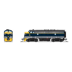 Broadway Limited Imports - EMD F3A, C&O 8016, Restored Blue/Gray/Yellow for SBVR, No-Sound / DCC-Ready, N - 9222 Broadway Limited Imports - EMD F3A, C&O 8016, Restored Blue/Gray/Yellow for SBVR, No-Sound / DCC-Ready, N - 9222