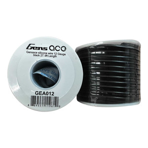 Gens - Gensace silicone wire 12 Gauge black 36.09ft Length - 12