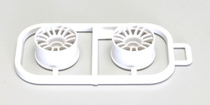 Kyosho - Multi Wheel II W/Offset -1.0 White/RE30/2pc) - MZH131W-W-1 Kyosho - Multi Wheel II W/Offset -1.0 White/RE30/2pc) - MZH131W-W-1