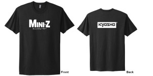 Kyosho - Mini-Z T-Shirt, Black (Large) - 88011L Kyosho - Mini-Z T-Shirt, Black (Large) - 88011L