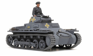 Tamiya - 1/35 Scale German Tank Panzer I Ausf.B Plastic Model Kit - 35388