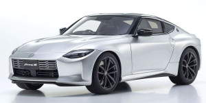 Kyosho - Kyosho Samurai 1/18 Nissan Fairlady Z (Silver) Diecast - KSR18056S Kyosho - Kyosho Samurai 1/18 Nissan Fairlady Z (Silver) Diecast - KSR18056S