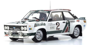 Kyosho - 1/18 Scale Fiat 131 Abarth 1978 Monte Carlo #2 Model - 08376G Kyosho - 1/18 Scale Fiat 131 Abarth 1978 Monte Carlo #2 Model - 08376G